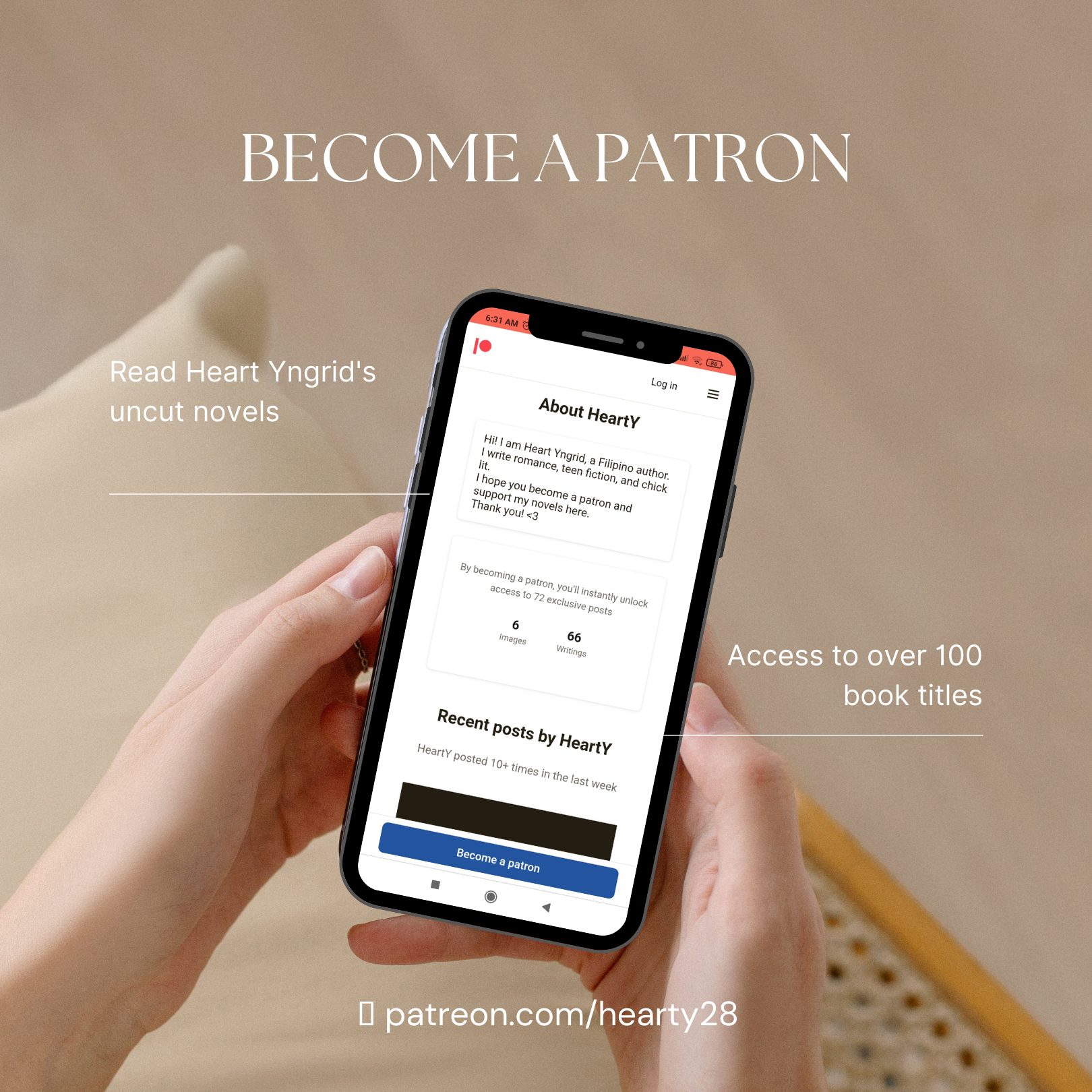 Support Heart Yngrid On Patreon!